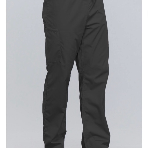 CHEROKEE Workwear Originals GRAY Men Women’s Scrubs Pants Drawstring Cargo sz:XL - Picture 7 of 10